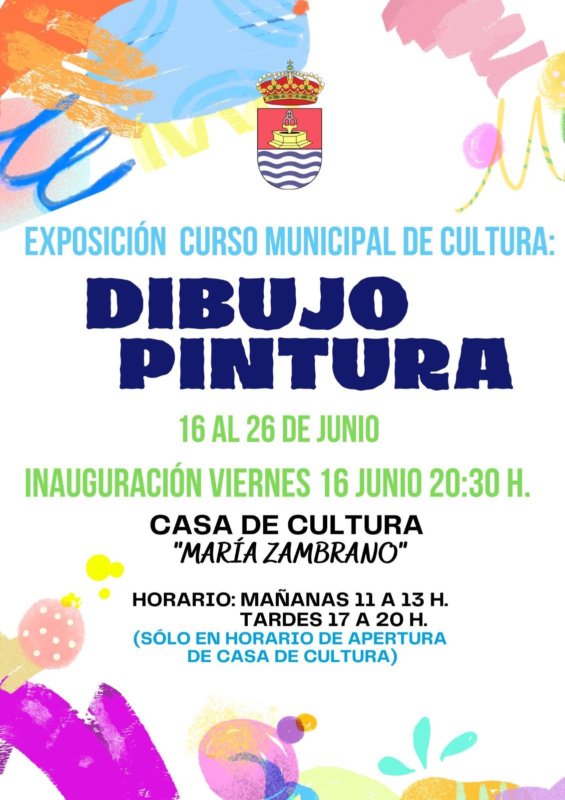 Exposición del Curso Municipal de Dibujo y Pintura 2022/2023