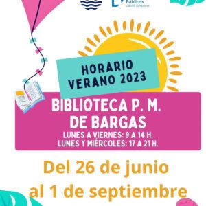 Biblioteca Pública Municipal – Horario Verano 2023