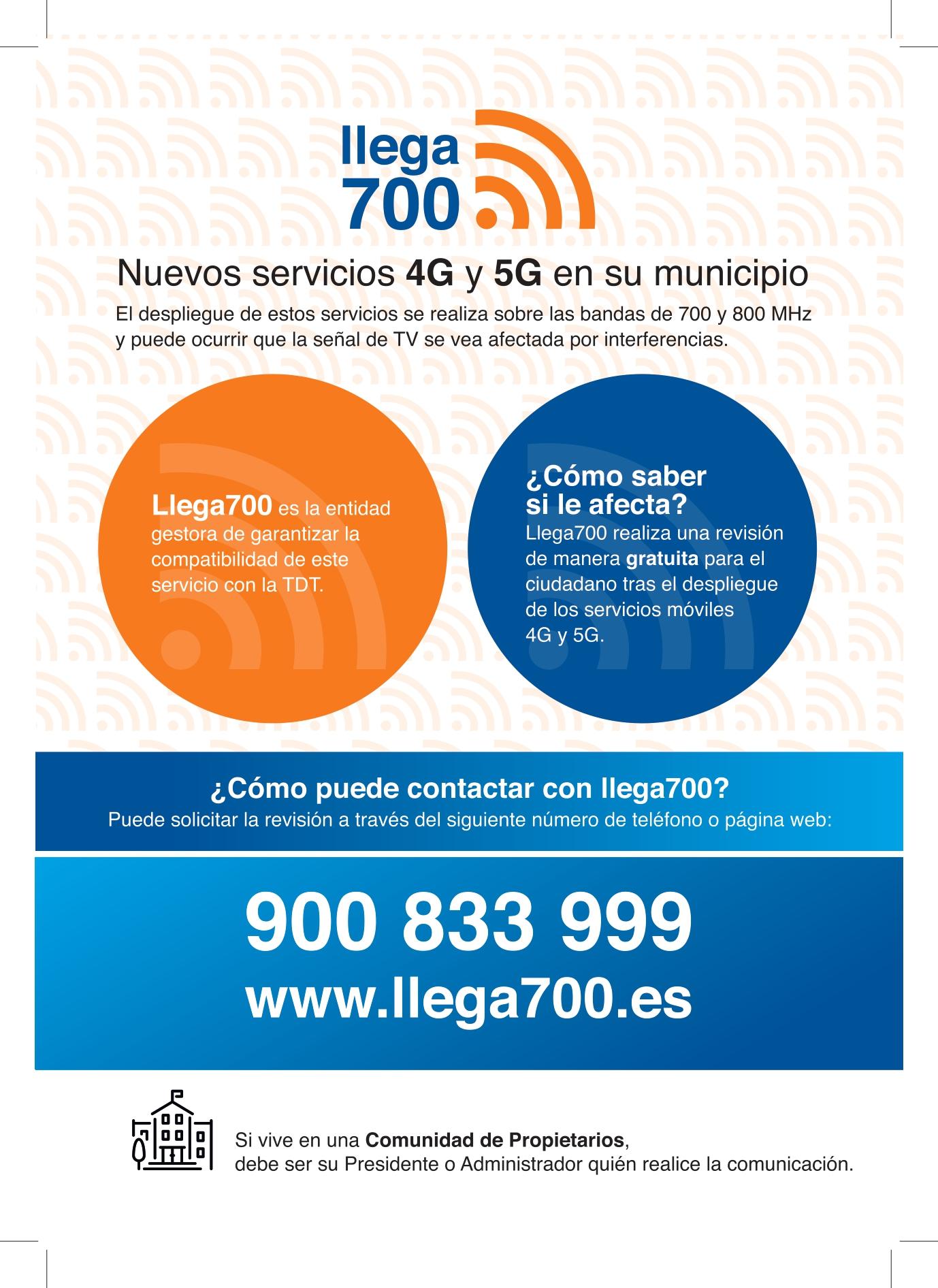 NOTA INFORMATIVA: «EMPRESA llega700»