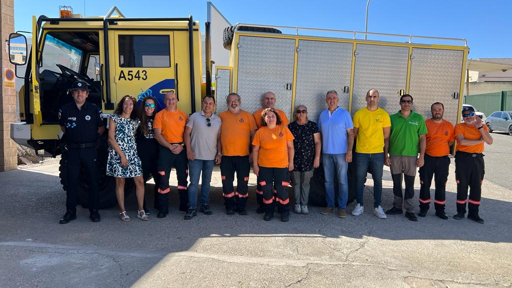 Protección Civil de Bargas cuenta con nuevo camión de bomberos