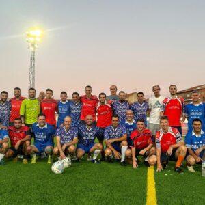 Partido amistoso de los jugadores veteranos del C.D. Bargas