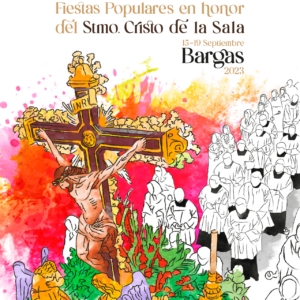 Extracto del acta del XLV Certamen Literario y del cartel de las Fiestas Populares en honor del Stmo. Cristo de la Sala 2023