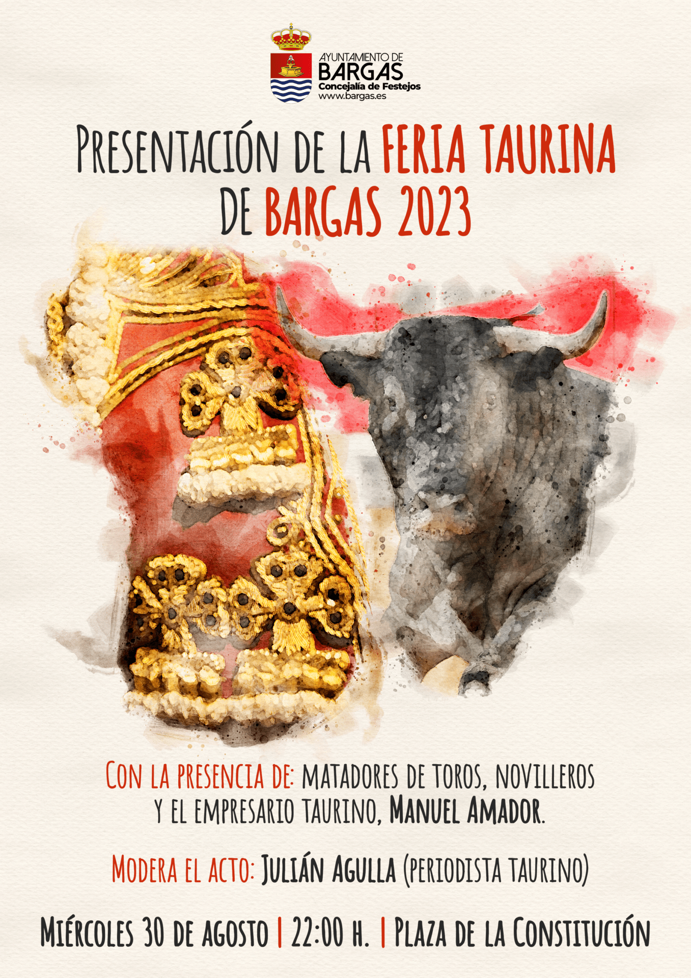 Presentación de la Feria Taurina de Bargas 2023