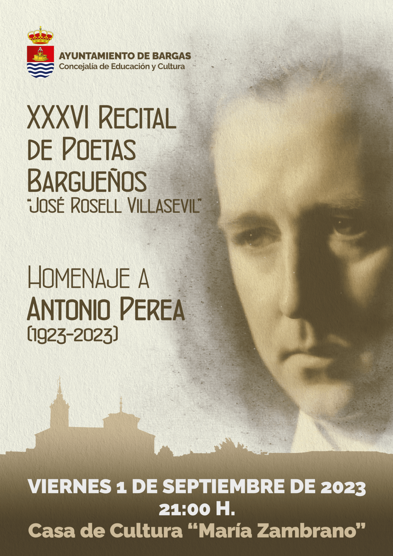 XXXVI Recital de Poetas Bargueños «José Rosell Villasevil»