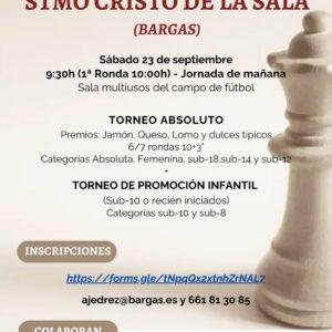 Torneo de Ajedrez «Stmo. Cristo de la Sala» 2023