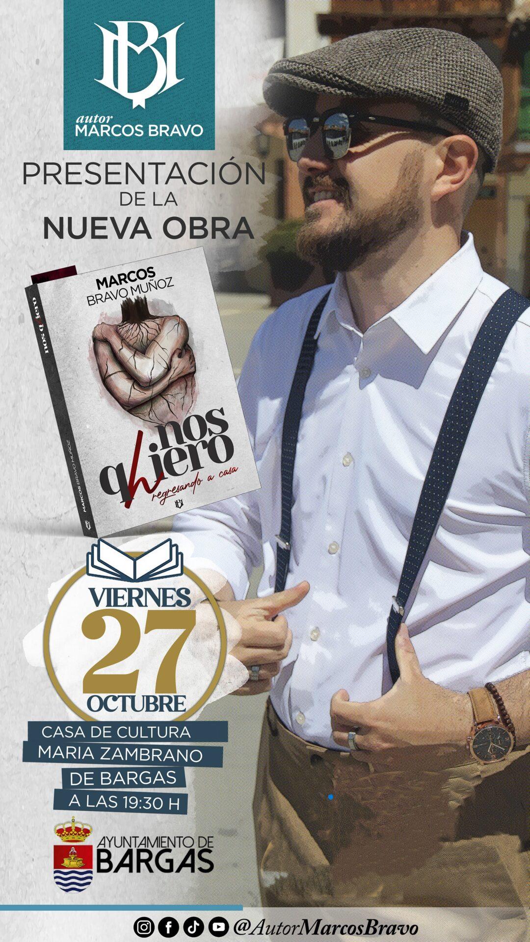 Presentación del libro «Nos quiero», de Marcos Bravo