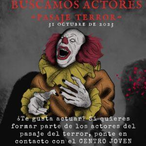 Buscamos actores para el Pasaje del Terror