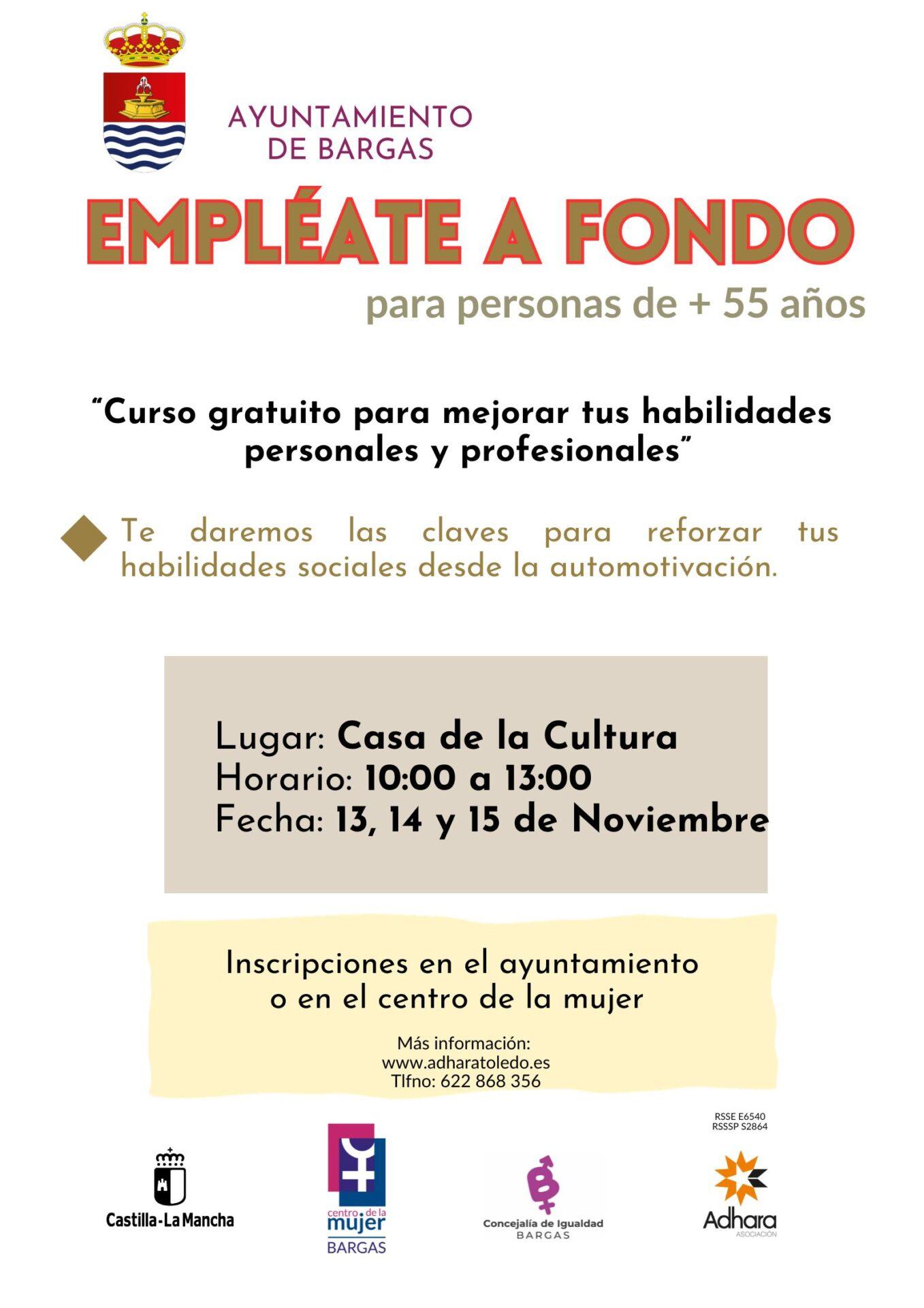 Empléate a fondo (personas mayores de 55 años)