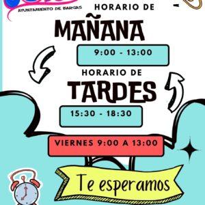 Horario del Centro Joven