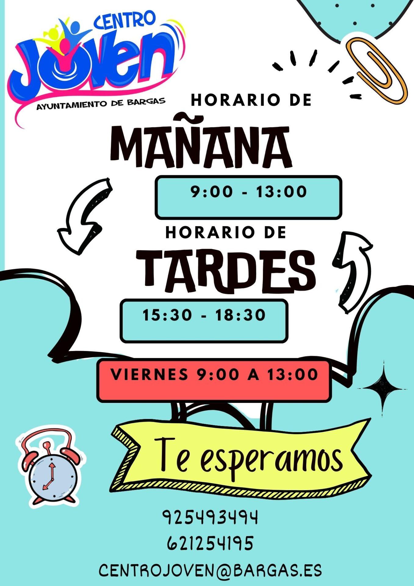 Horario del Centro Joven