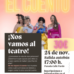 ¡Nos vamos al teatro!: «No me toques el cuento»