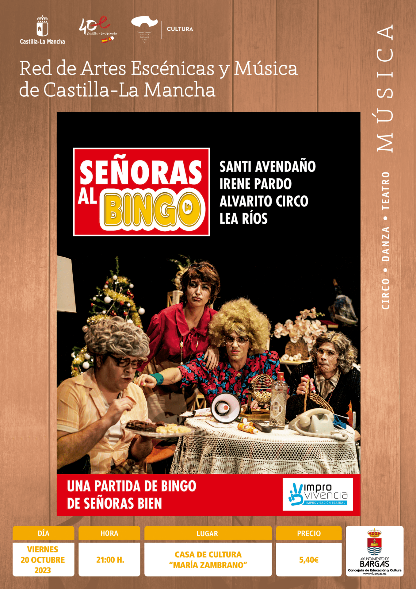 Teatro jóvenes/adultos: «Señoras al bingo»