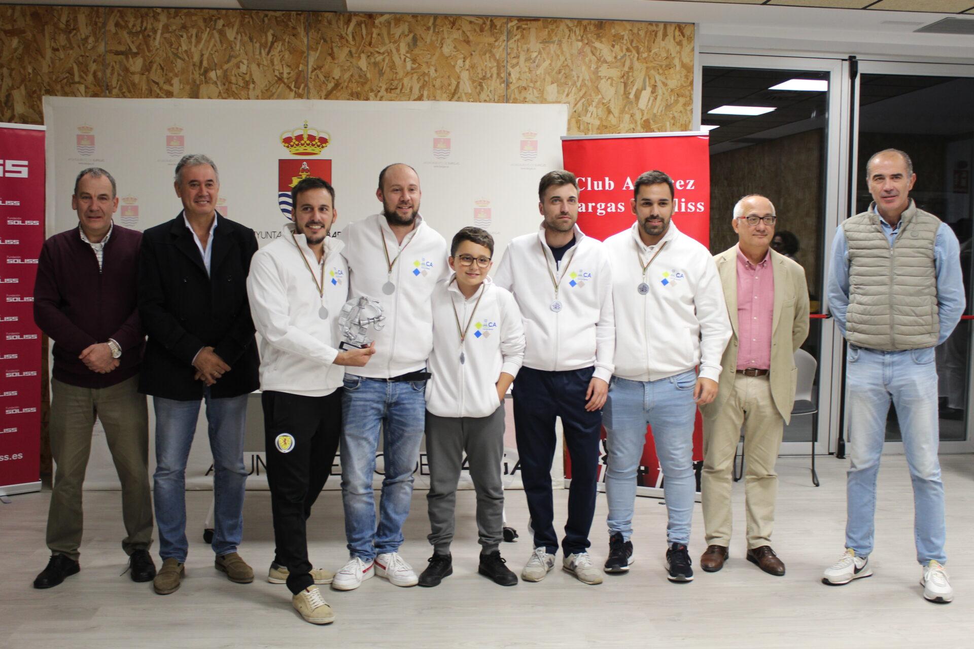 ENTREGA TROFEO 1ª (2º NOBLEJAS)