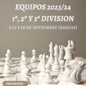 Ajedrez: Provincial por equipos 2023/2024