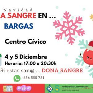 Esta Navidad, dona sangre en Bargas