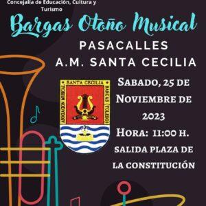 Bargas Otoño Musical: Pasacalles A.M. «Santa Cecilia»