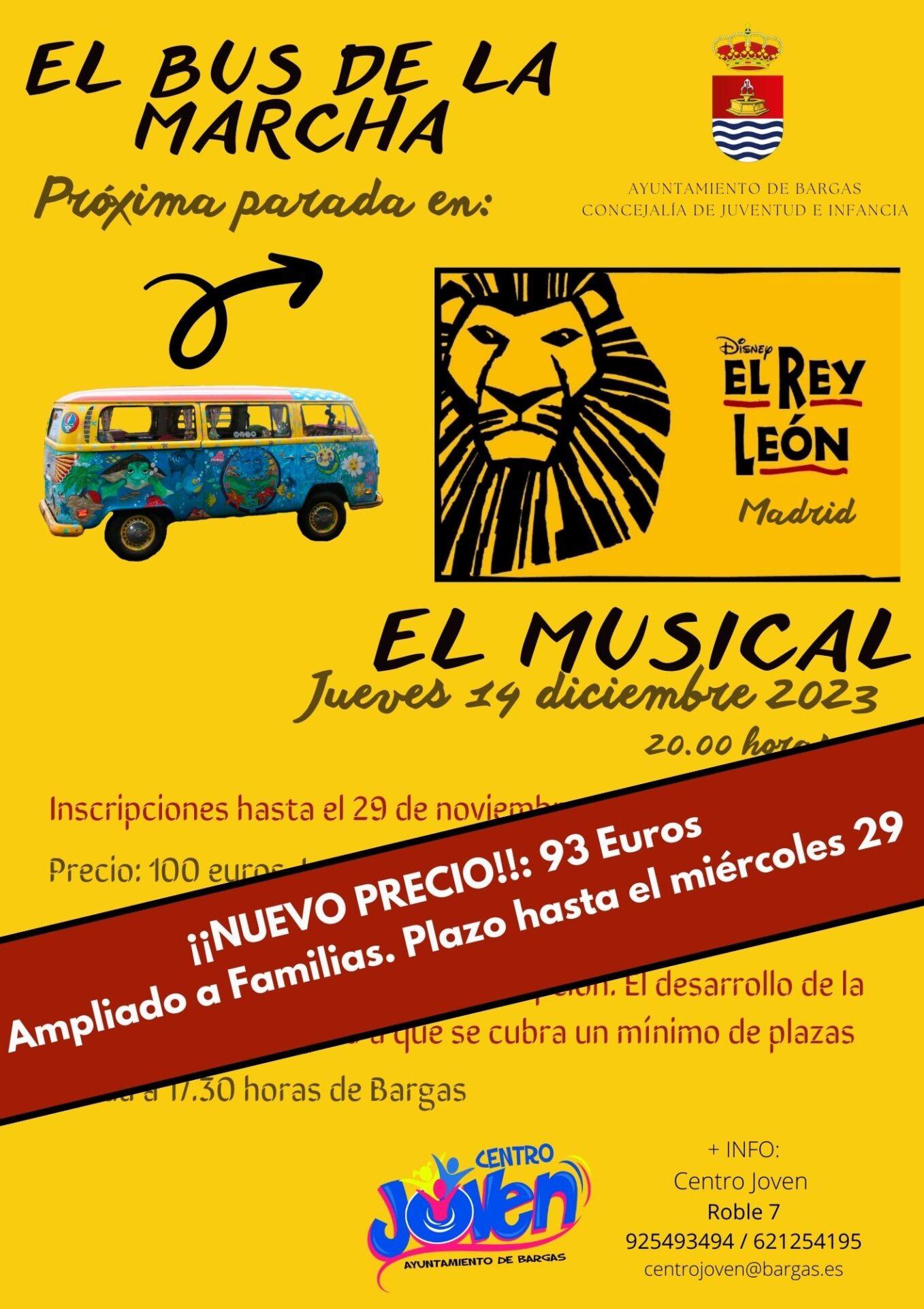 Excursión al musical «El Rey León»