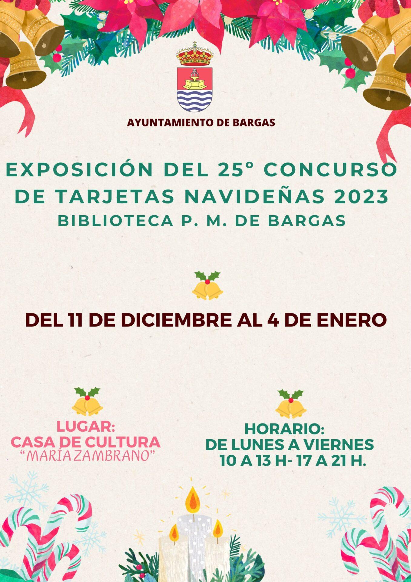 Exposición del 25º Concurso de Tarjetas Navideñas 2023