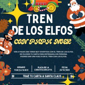 Tren de los Elfos con Papá Noel