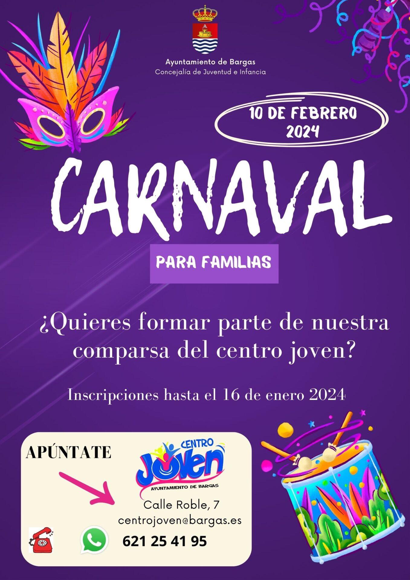 Comparsa del Centro Joven para el Carnaval 2024