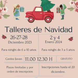 Talleres de Navidad (3 a 5 años)