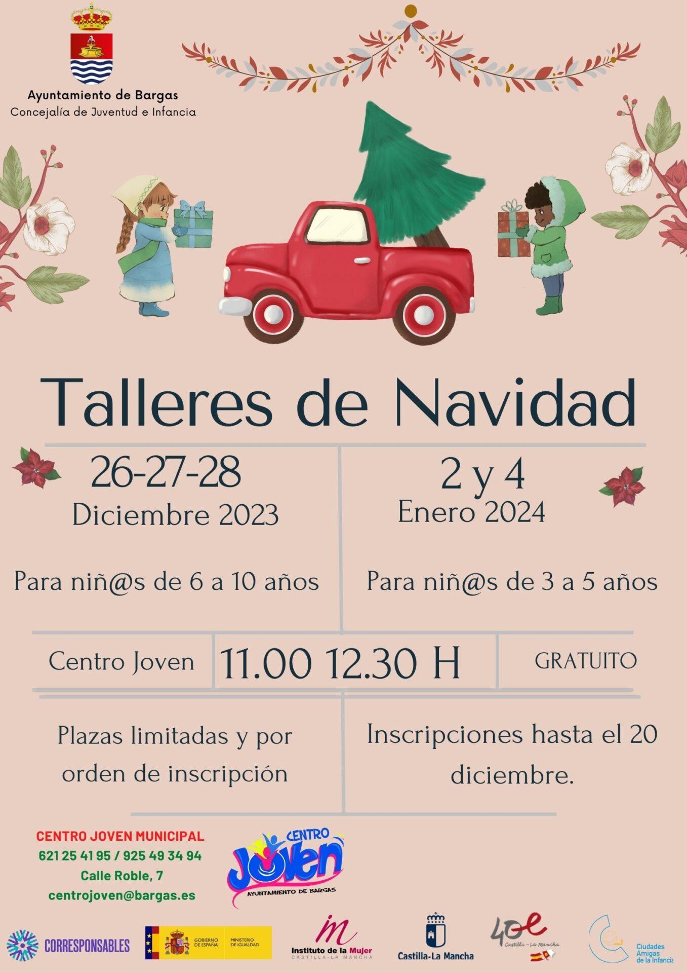 Talleres de Navidad (3 a 5 años)