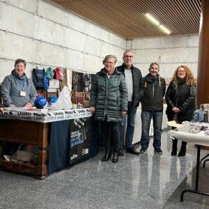 Inauguración del Mercadillo de «Manos Unidas» en la Sala de Exposiciones del Ayuntamiento