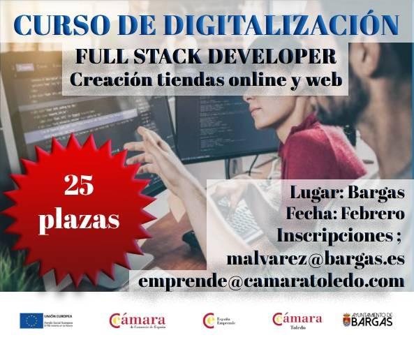 Curso de digitalización: «Creación de tiendas online y web»