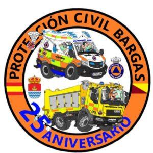 Se conmemoran 25 años de la Agrupación Local de Protección Civil S.A.M.U. Bargas