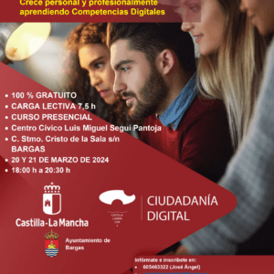 Crece, personal y profesionalmente, aprendiendo competencias digitales