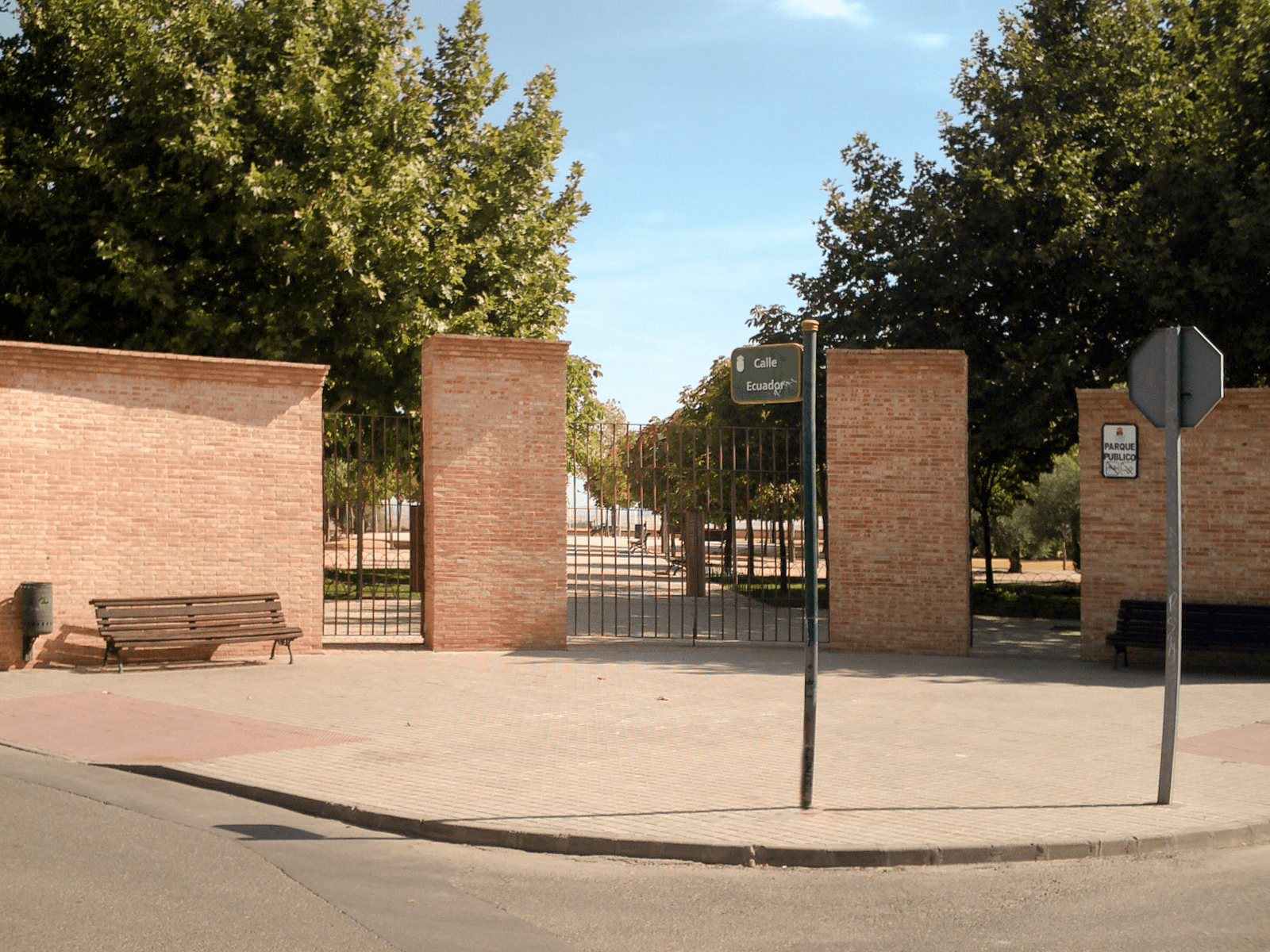 Reapertura del Parque Juan Carlos I («Cañizares»)