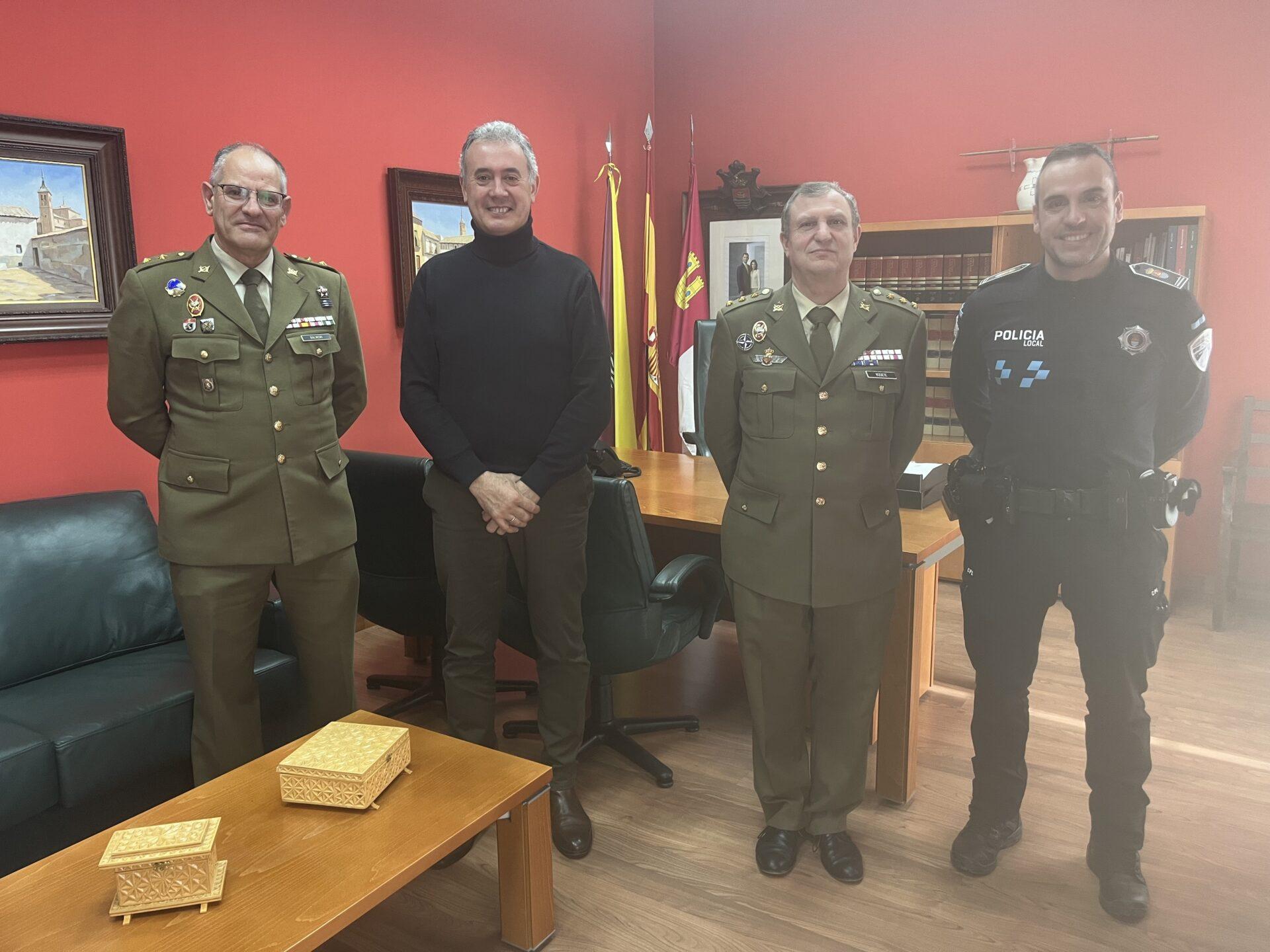 Reunión con la Subsecretaría de Defensa de la Delegación de Defensa en Castilla-La Mancha