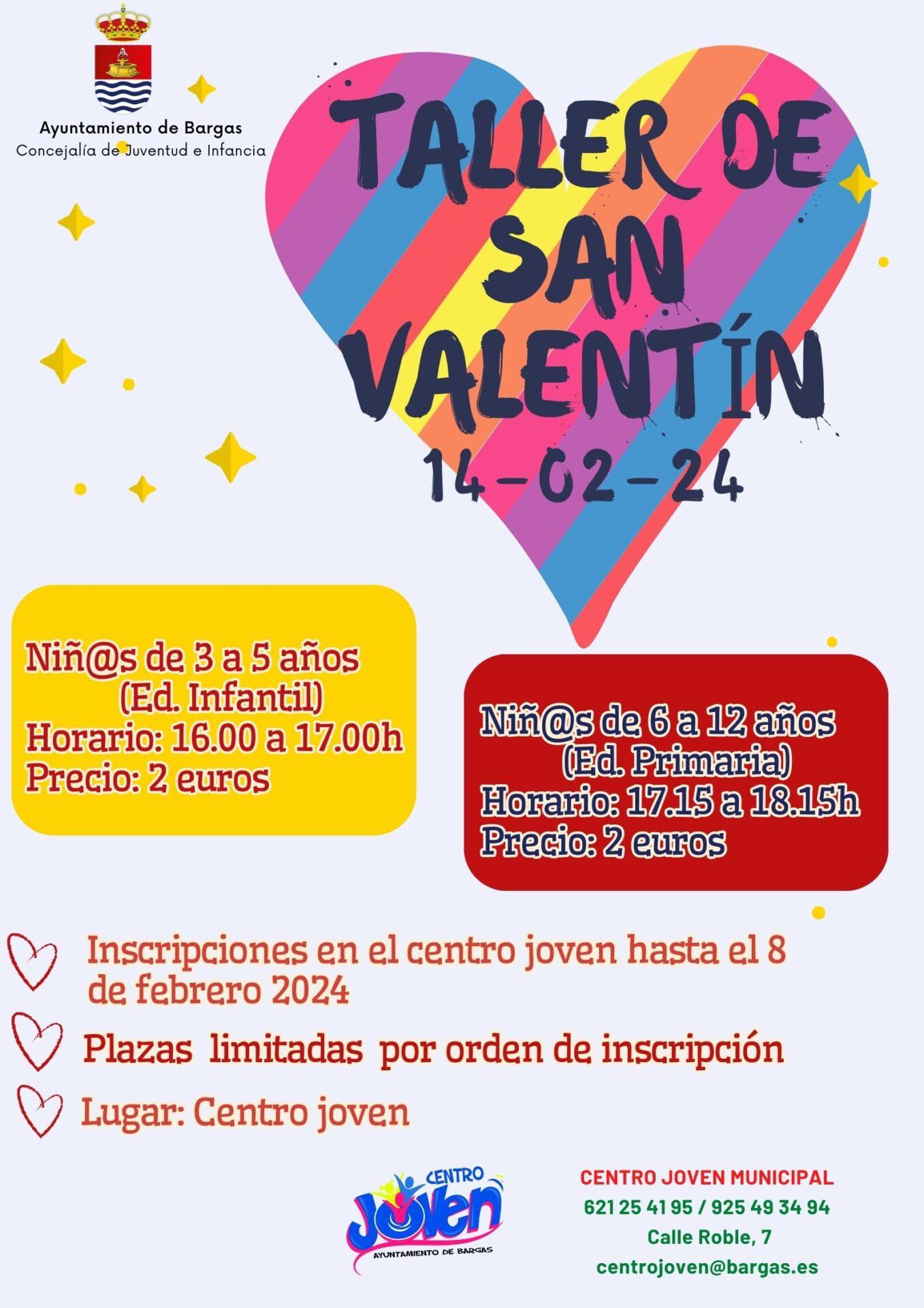 Taller de San Valentín 2024