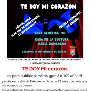 Teatro negro infantil: «Te doy mi corazón»