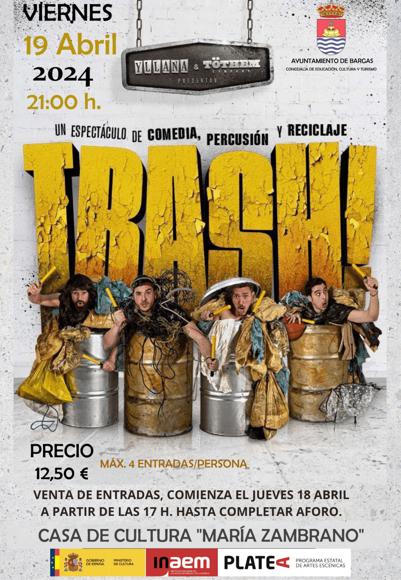 Teatro jóvenes/adultos: «Trash!»