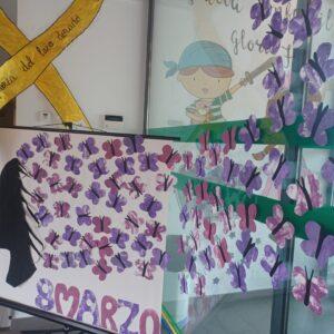 La Escuela Infantil «Gloria Fuertes» de Bargas, se suma a la celebración del 8 de Marzo «Día Internacional de la Mujer»