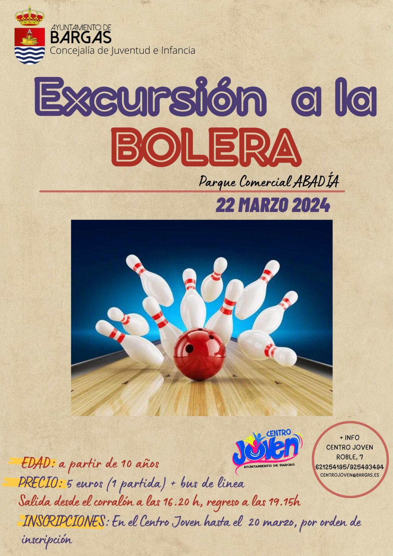 Excursión a la bolera (Parque Comercial ABADÍA)