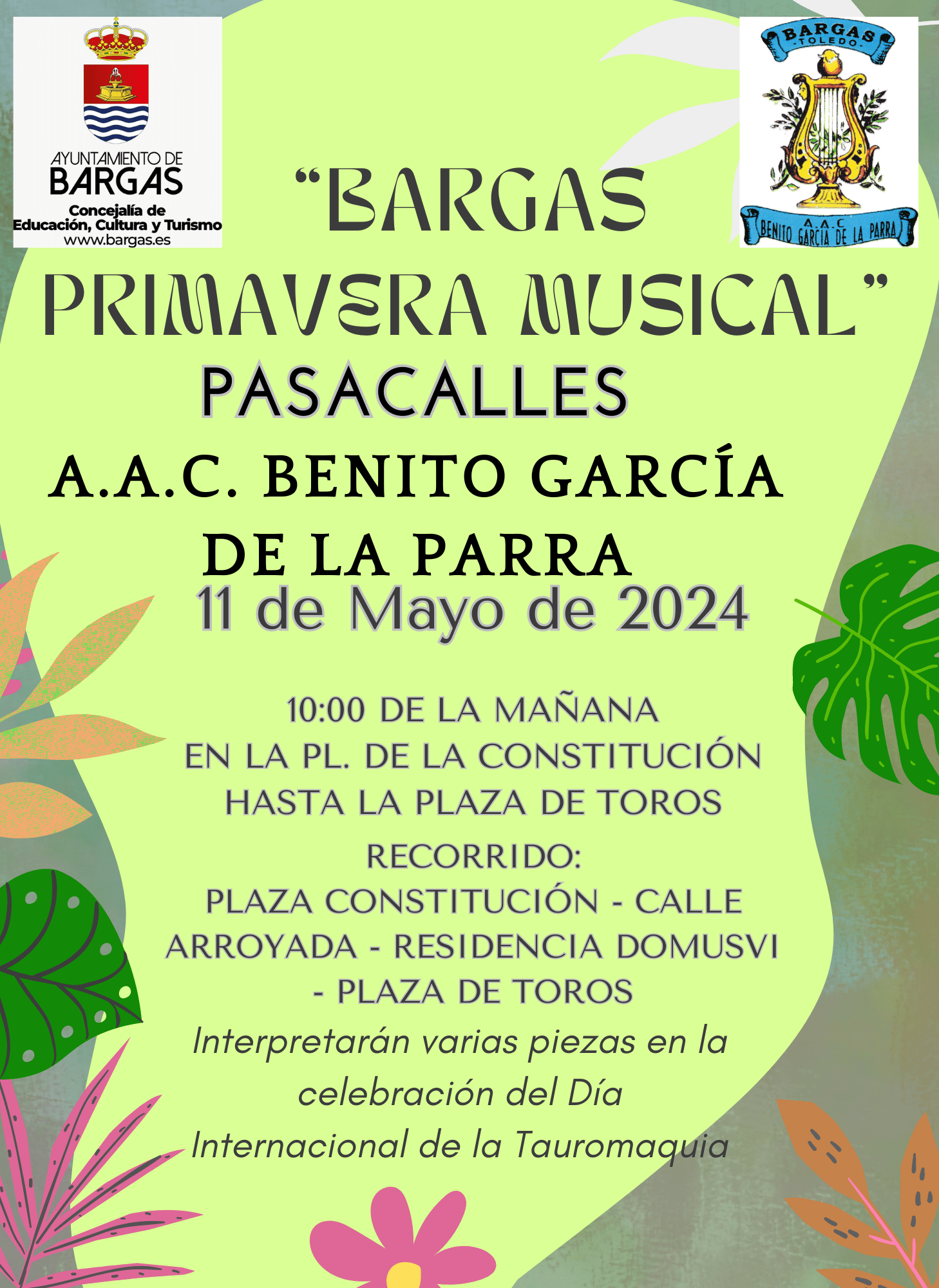 Comienza el programa cultural “Bargas Primavera Musical”