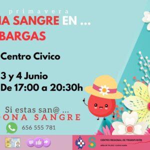 🩸 Esta primavera, dona sangre en Bargas…