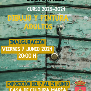 Clausura del Curso de Adultos de Dibujo y Pintura 2023/2024