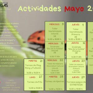 Actividades Mayo 2024 – Centro Joven