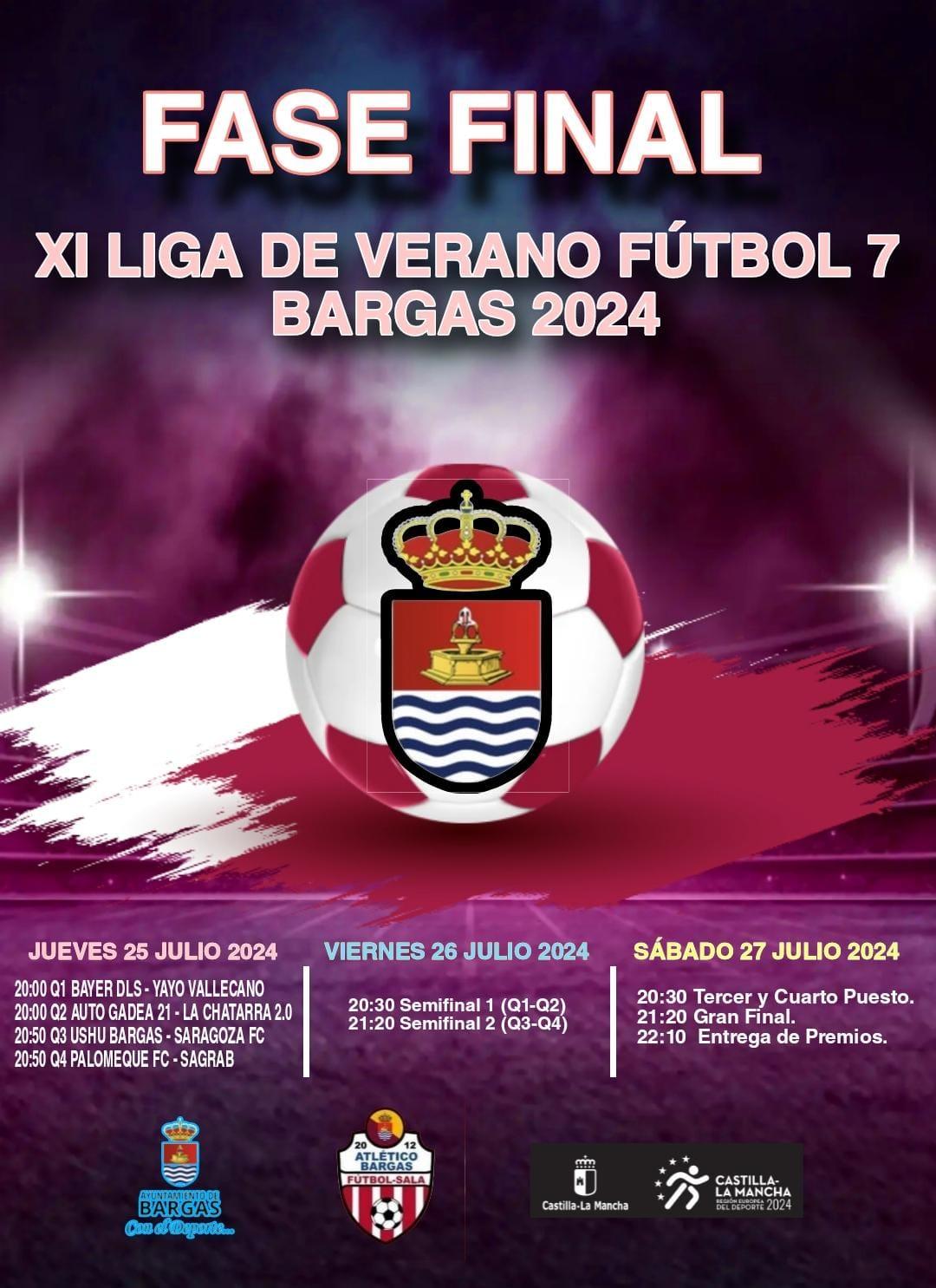 Fase Final de la XI Liga de Verano de Fútbol 7