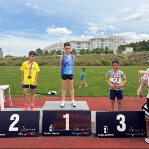 El atleta bargueño Mauro Guijarro se lleva 3 oros y un bronce en los Campeonatos Provinciales