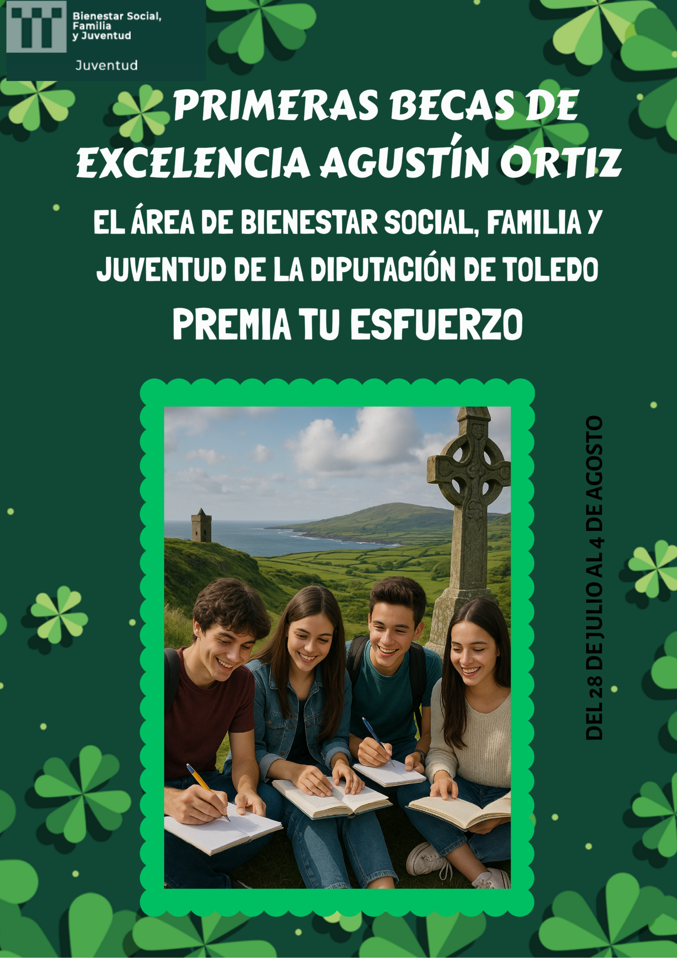 Convocatoria de la Diputación de Toledo: Inmersión Lingüística en Irlanda 2025