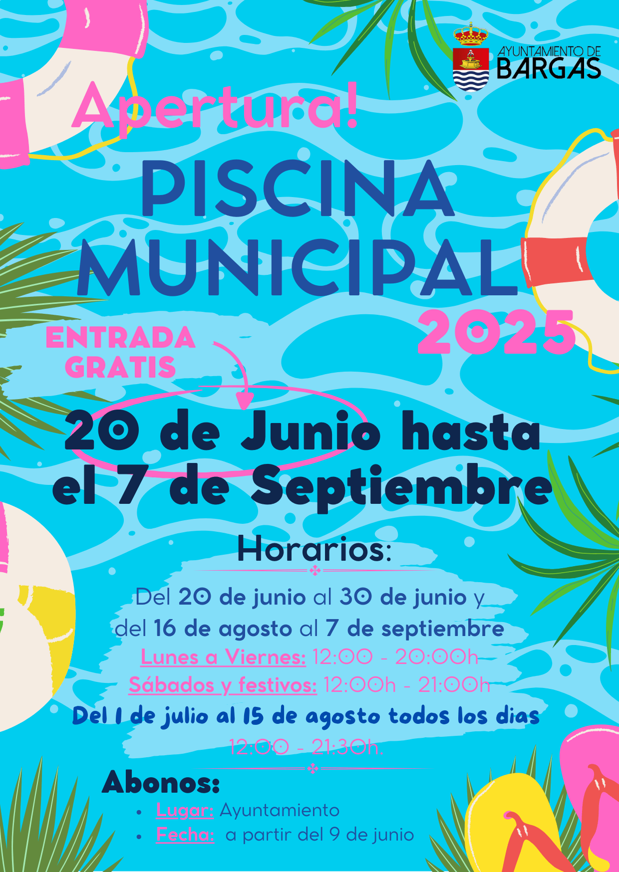 Apertura Piscina Municipal 2025