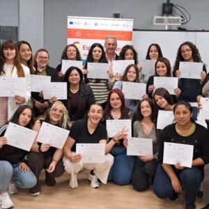 Clausura curso «Emprendimiento en el sector de la belleza y el bienestar saludable»