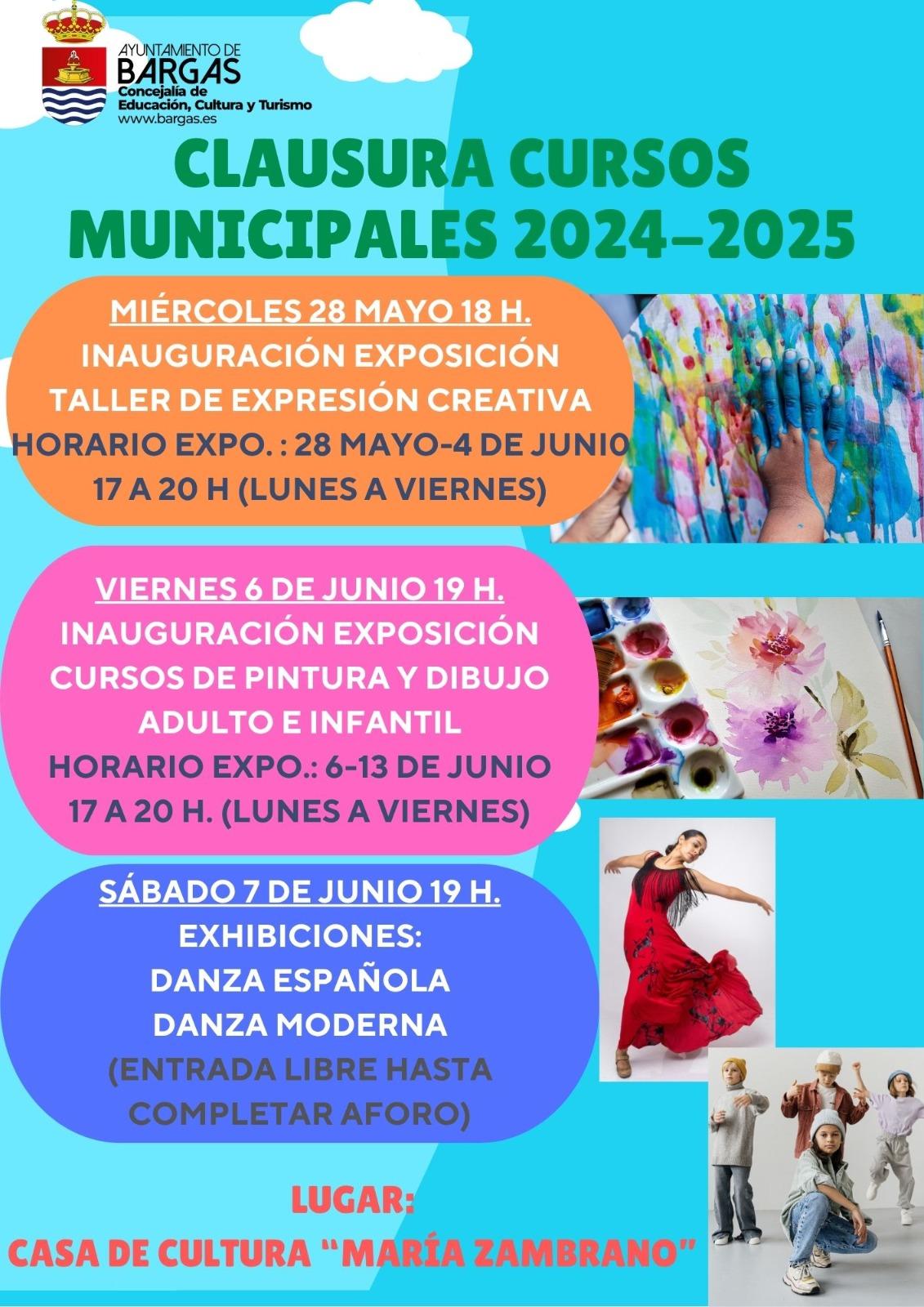 Clausura de los Cursos Municipales 2024/2025