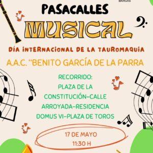 Pasacalles Musical: Día Internacional de la Tauromaquia