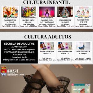 Cursos Municipales de Cultura 2025/2026