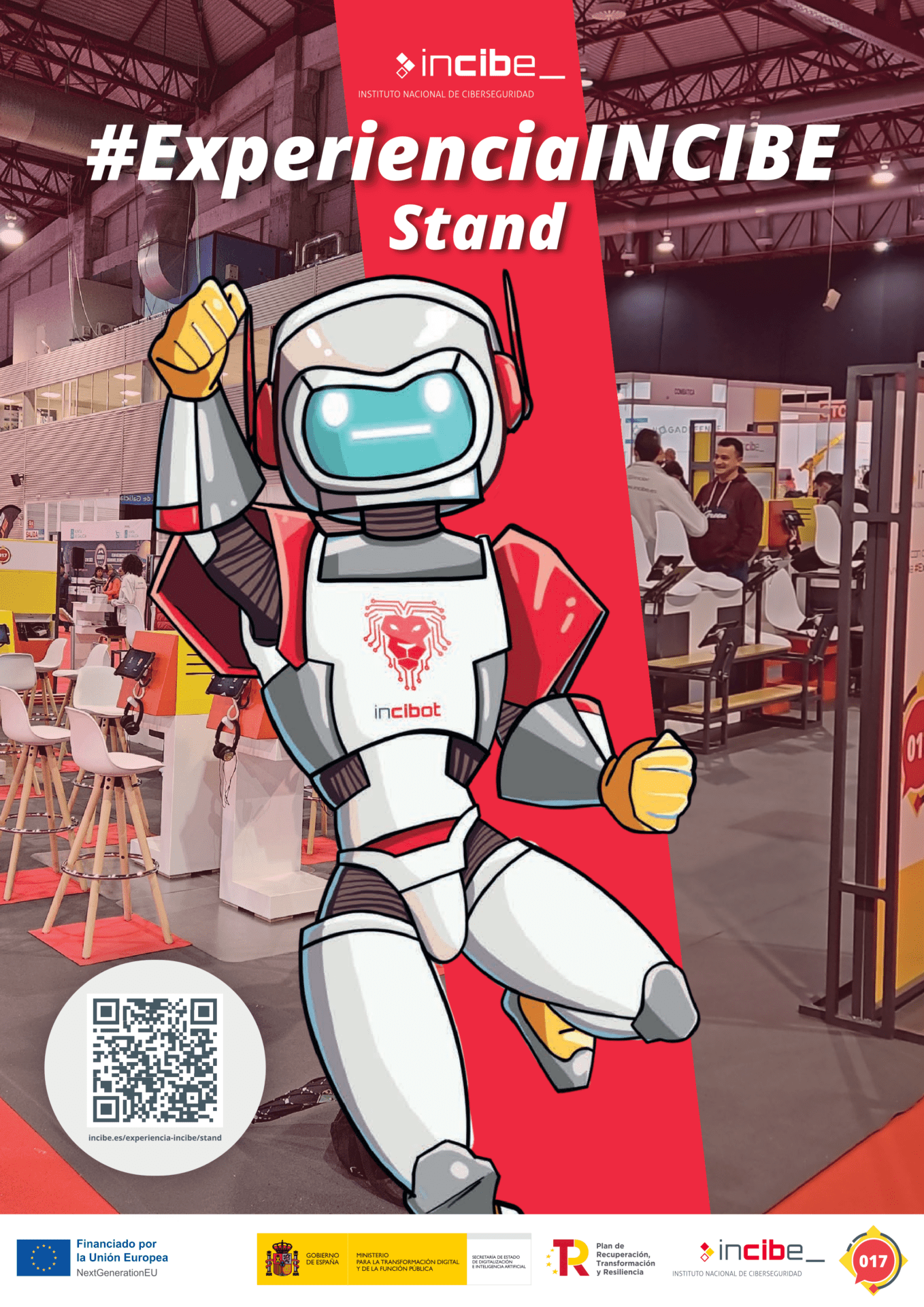 Stand Experiencia INCIBE: Ciberseguridad y Confianza Digital
